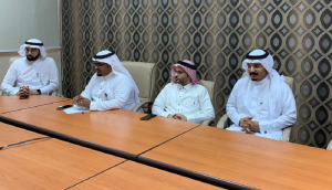 The Dean of Student Affairs Visits the College of Engineering in Al-Qunfudhah